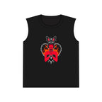 Edgy Bunny Heart Muscle Tank