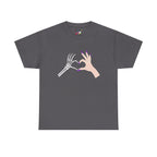 Skeleton Hand Heart Tee