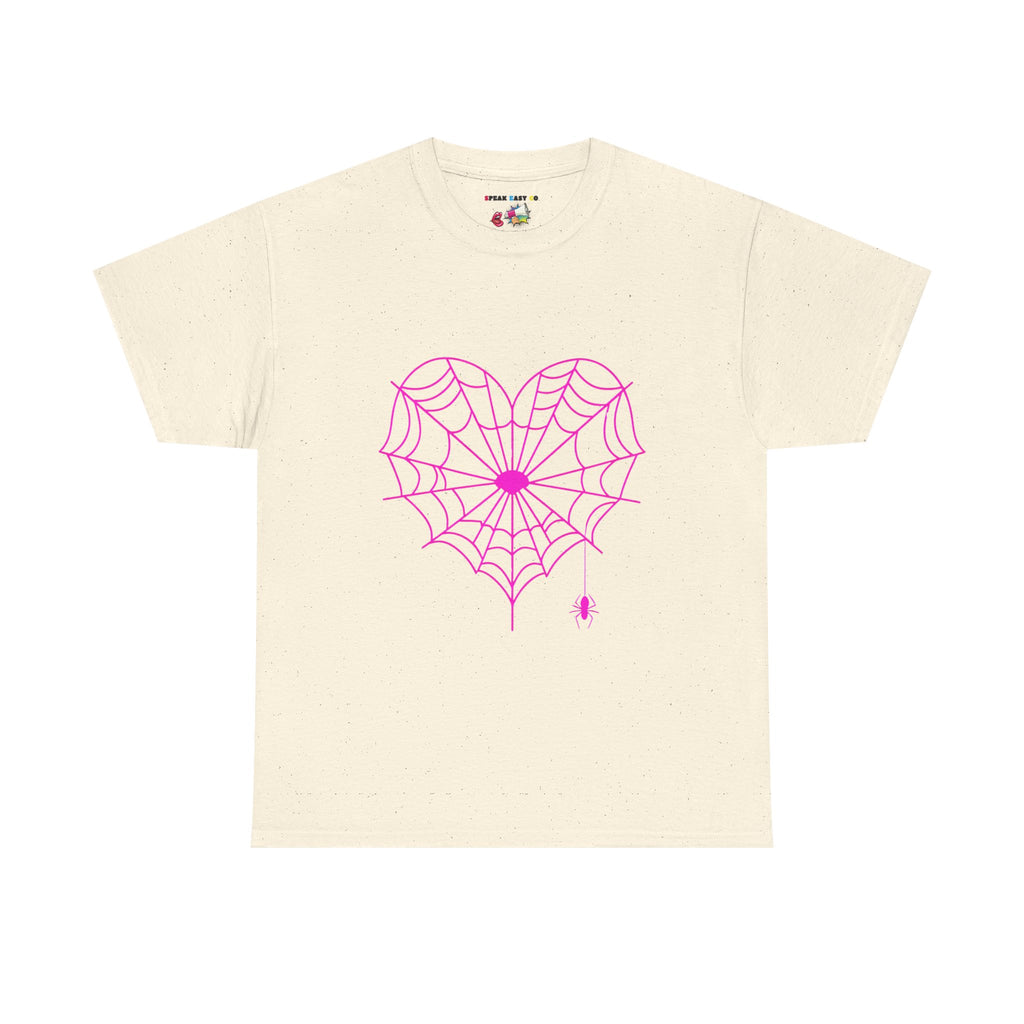 Spiderweb Heart Tee