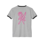 Rose & Knife Ringer Tee