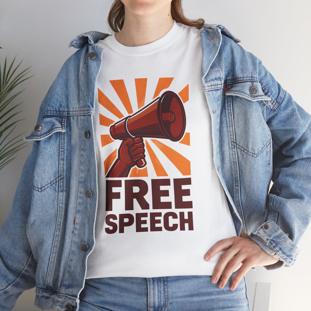 Free Speech Heavy Cotton Tee
