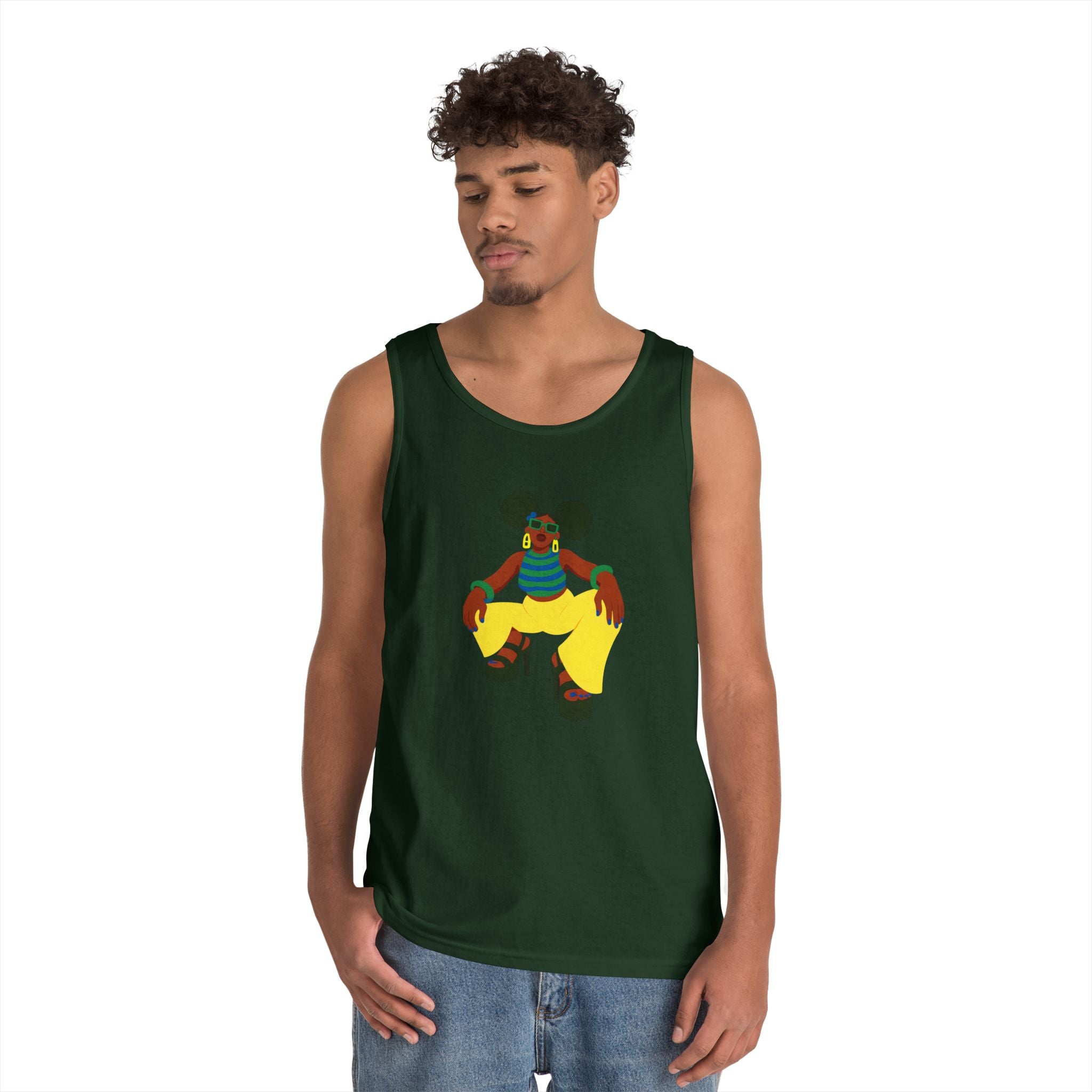 Afro Puffs Tank