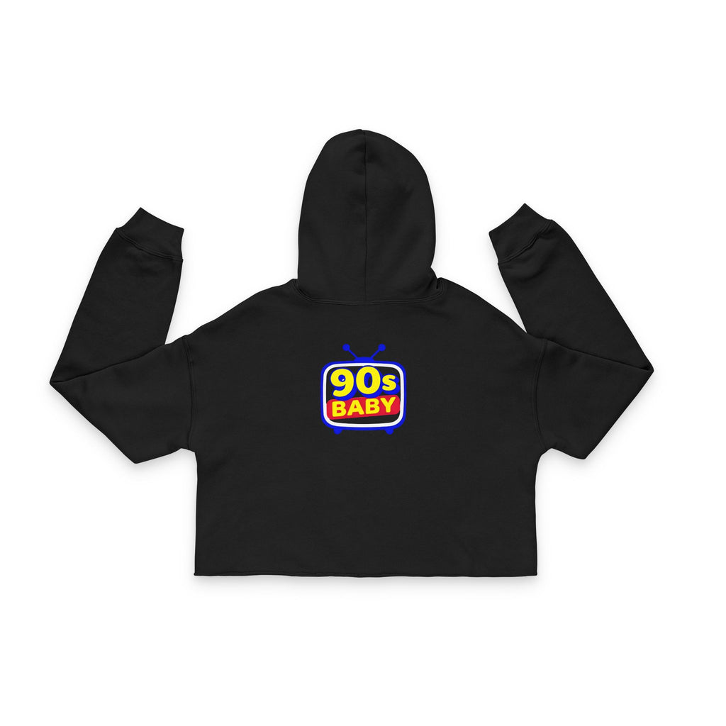 90s Baby Cropped Hoodie