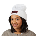 Classic Cuffed Beanie with Uncensored Embroidered Design