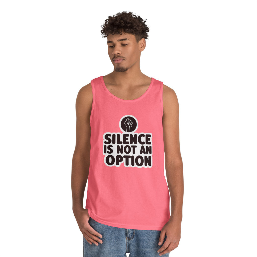 Protest Statement Tank Top - Unisex Heavy Cotton Tee, Activism Apparel, Gift for Advocates, Everyday Wear, Equality Message