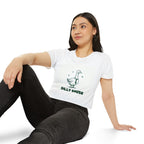 Silly Goose Crop Top, Fun Graphic Tee