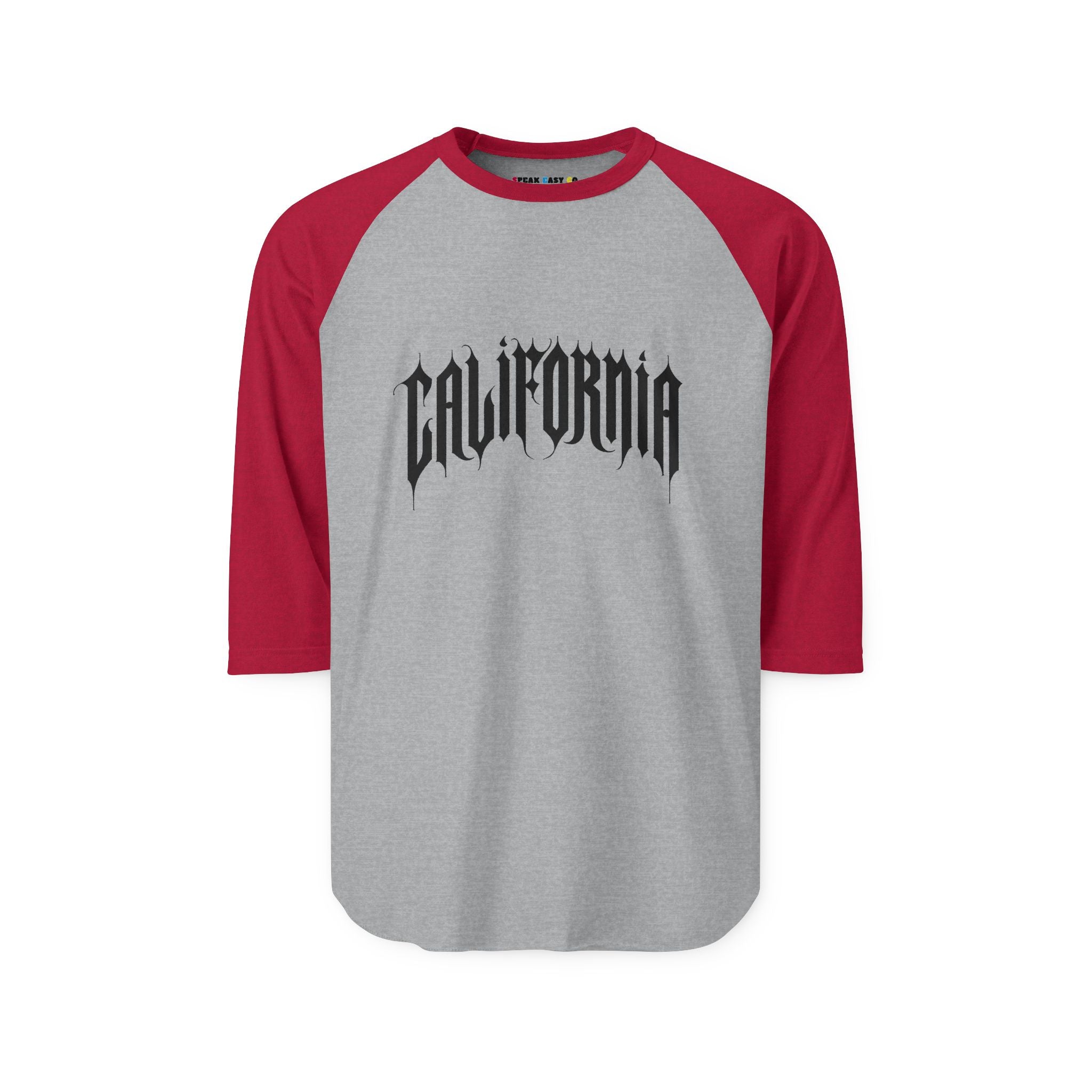 California 3/4th Sleeve Raglan Shirt