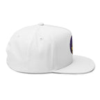 Afro Embroidered Flat Bill Cap