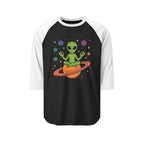 Galactic Alien 3/4th Sleeve Raglan Shirt