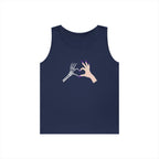 Skeleton Hand Heart Tank