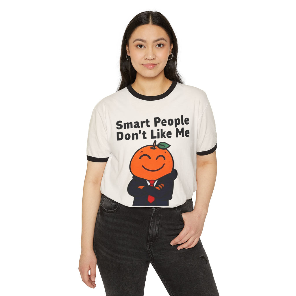 "Smart People Don’t Like Me" Ringer Tee