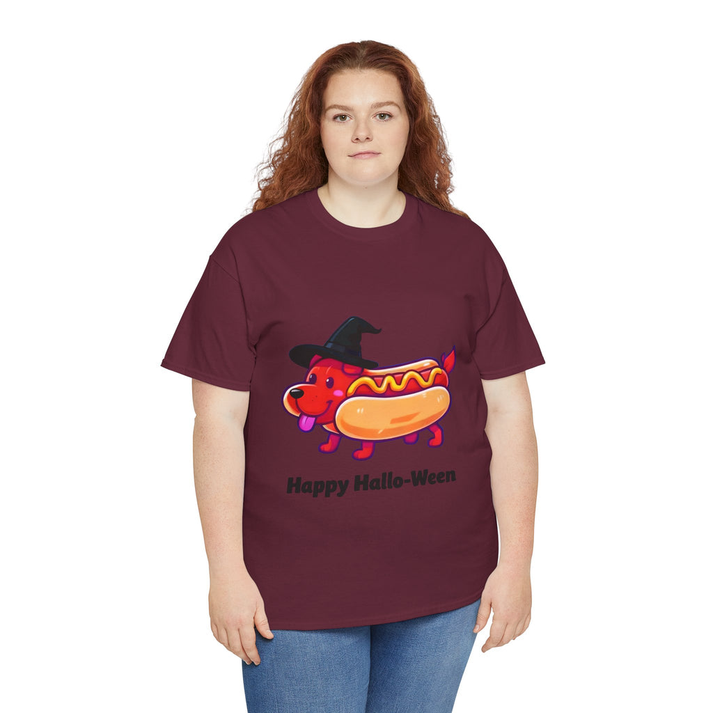 "Happy Hallo-Ween" Hotdog Costume Tee