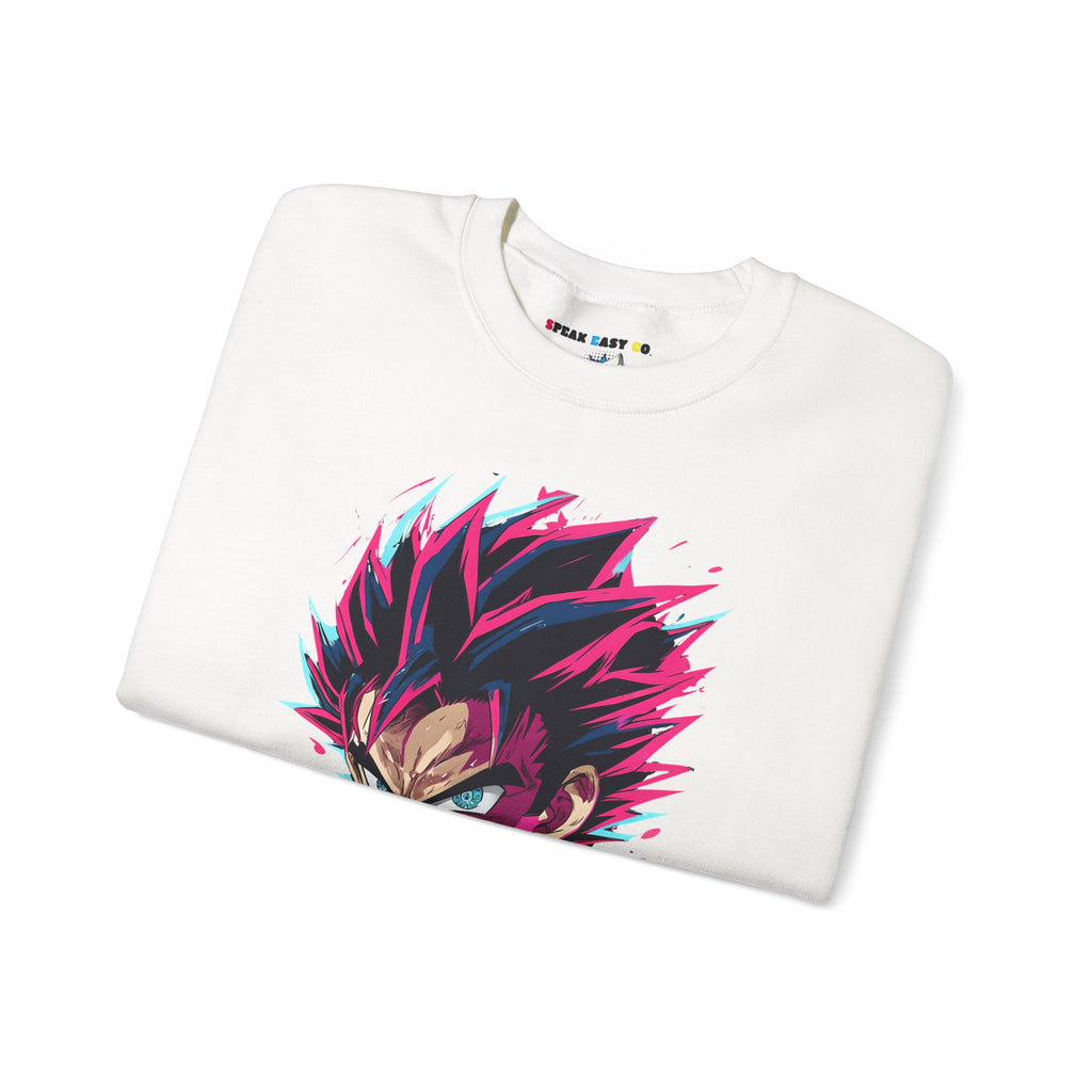 Anime-Inspired Crewneck Sweatshirt