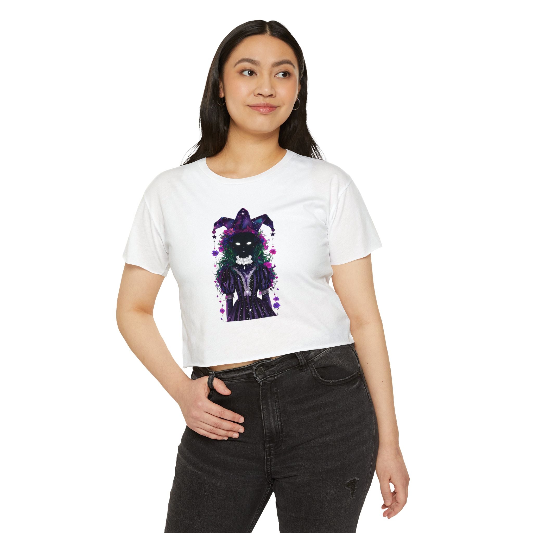Mystical Joker Cropped Tee