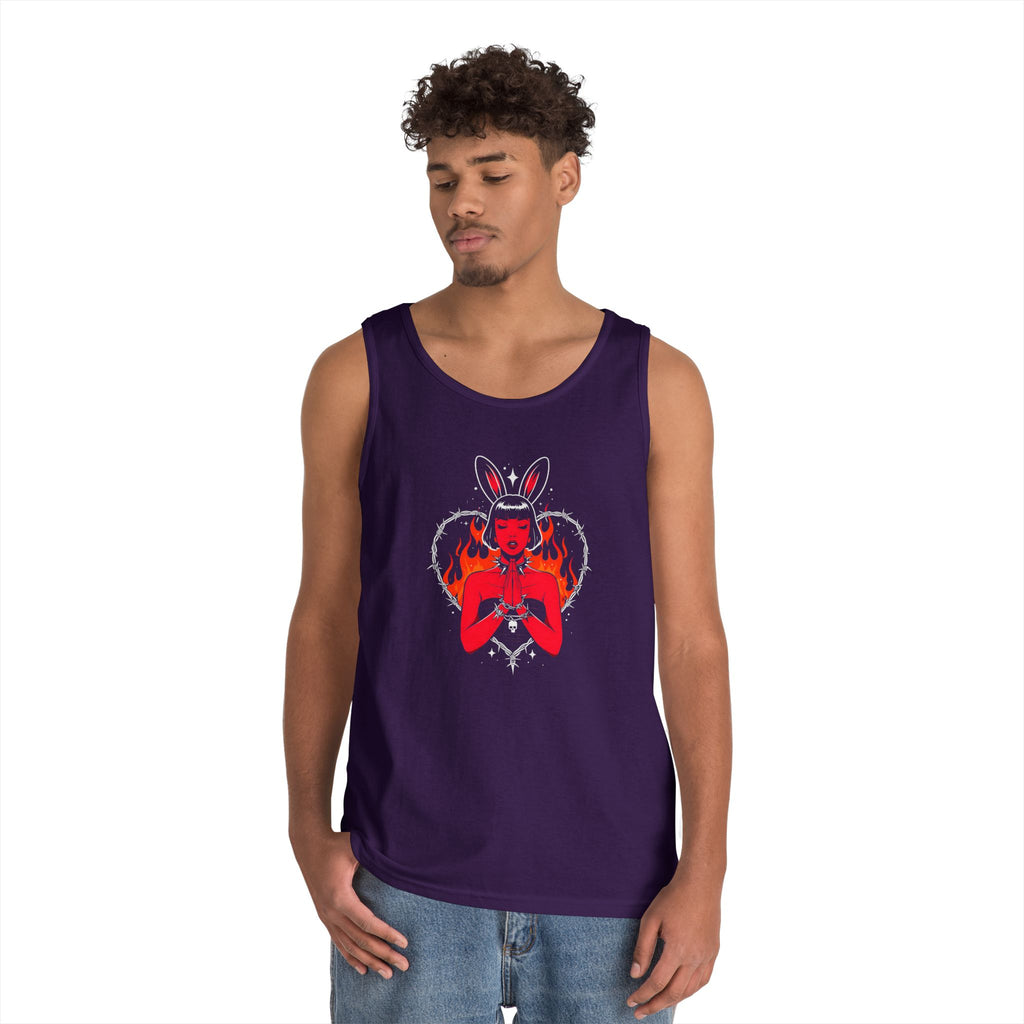 Edgy Bunny Heart Tank