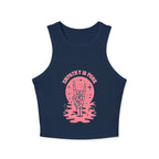 "Empathy Is Punk" Cropped Tank