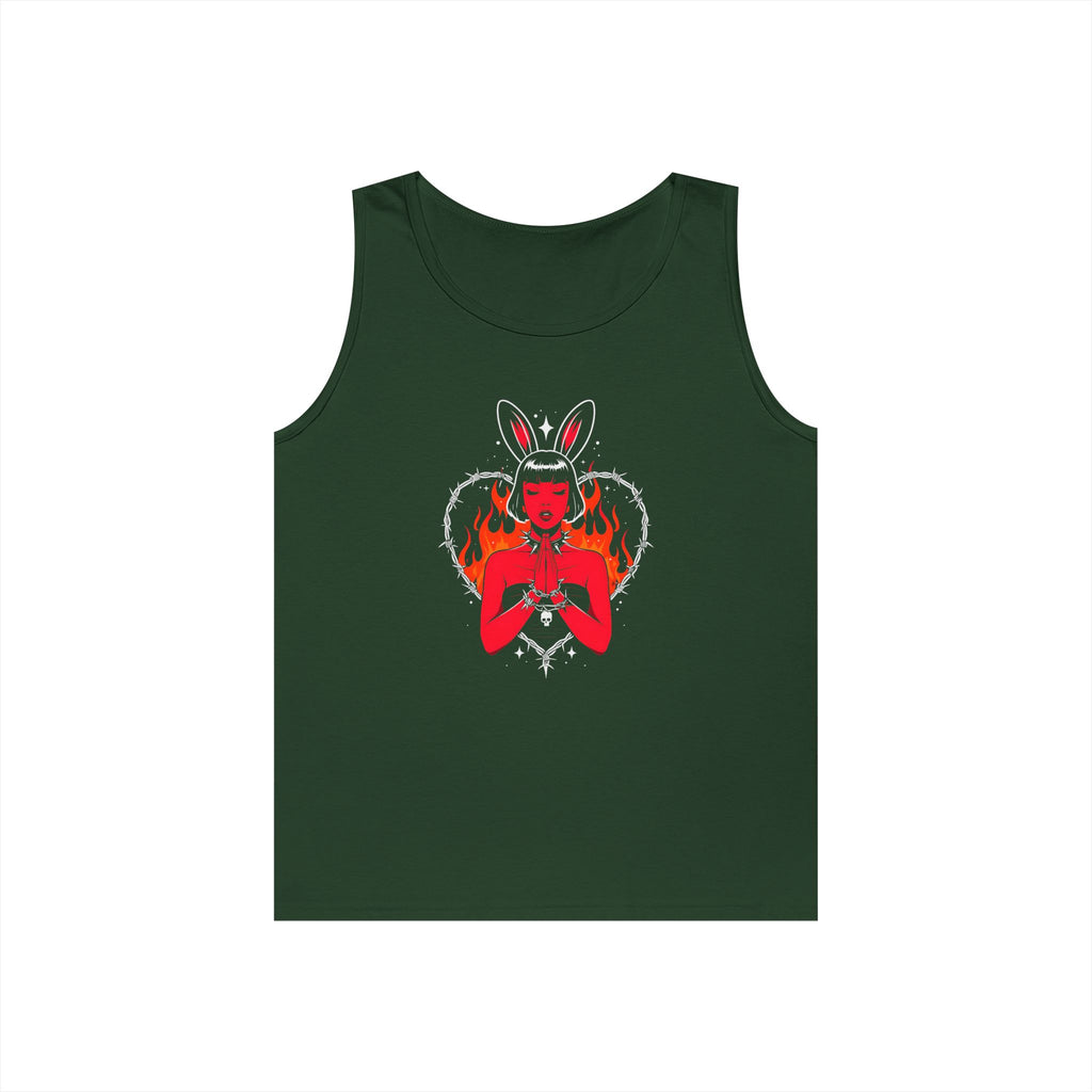 Edgy Bunny Heart Tank