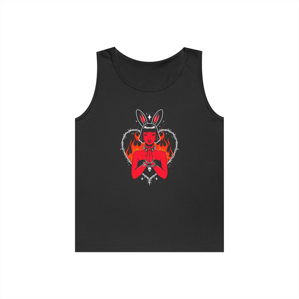 Edgy Bunny Heart Tank
