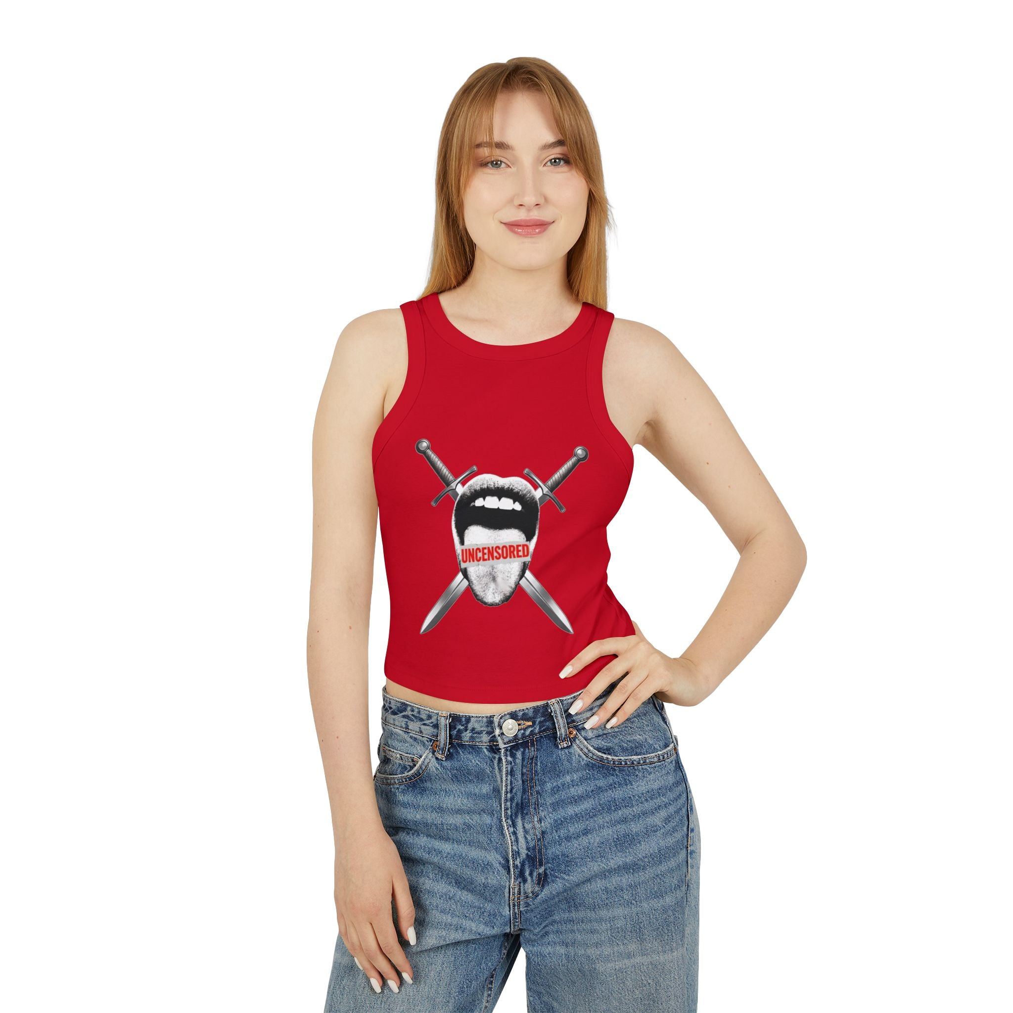 Uncensored Graphic Tank Top