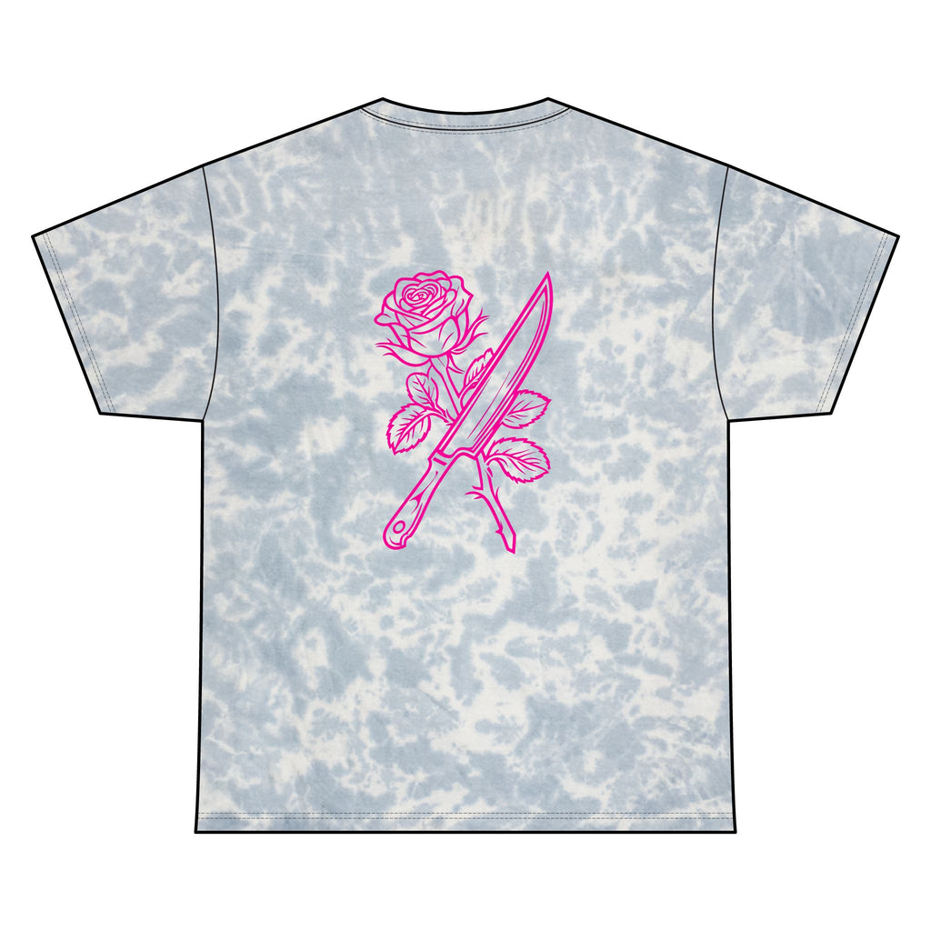 Rose & Knife Tie-Dye Tee