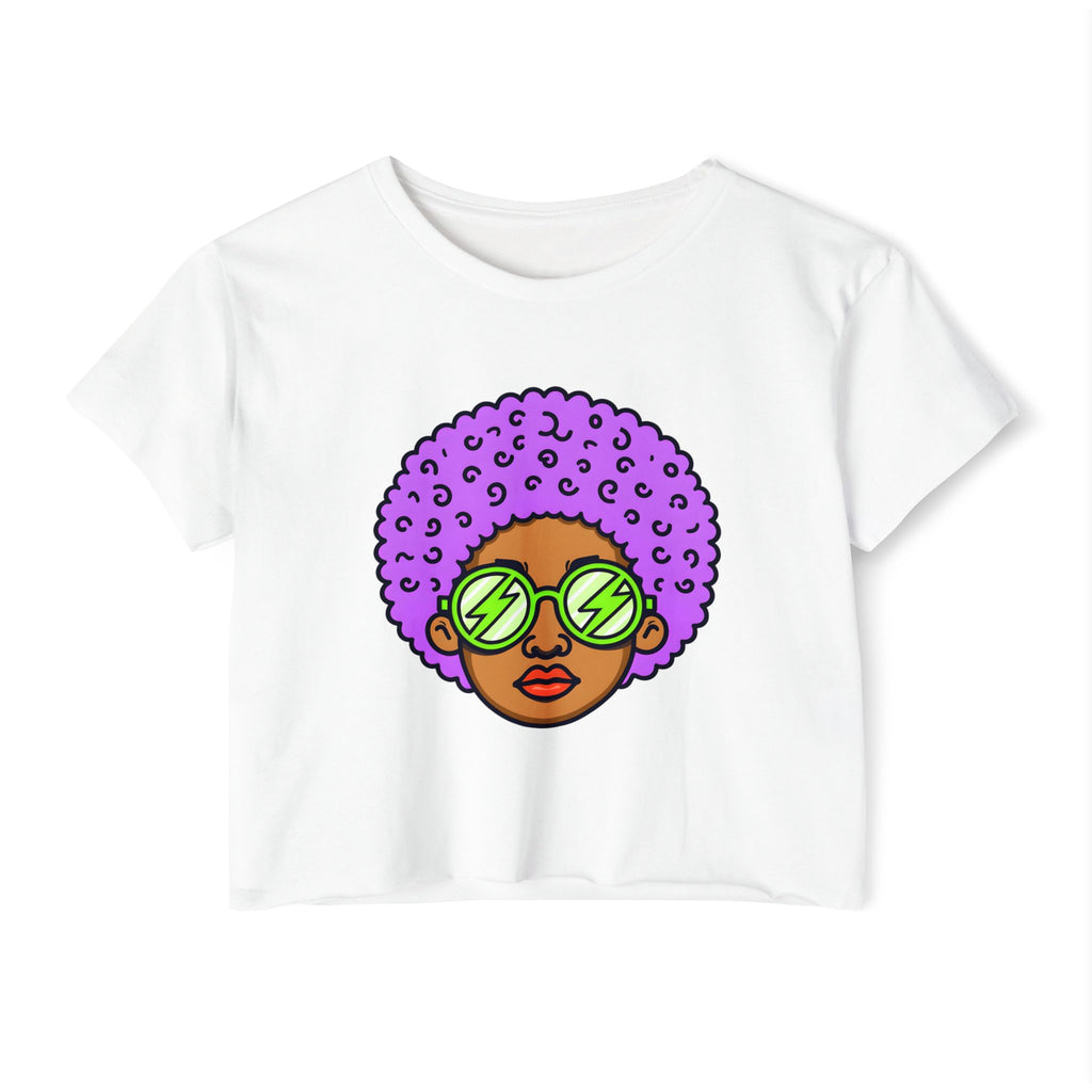 Afro Cropped Tee
