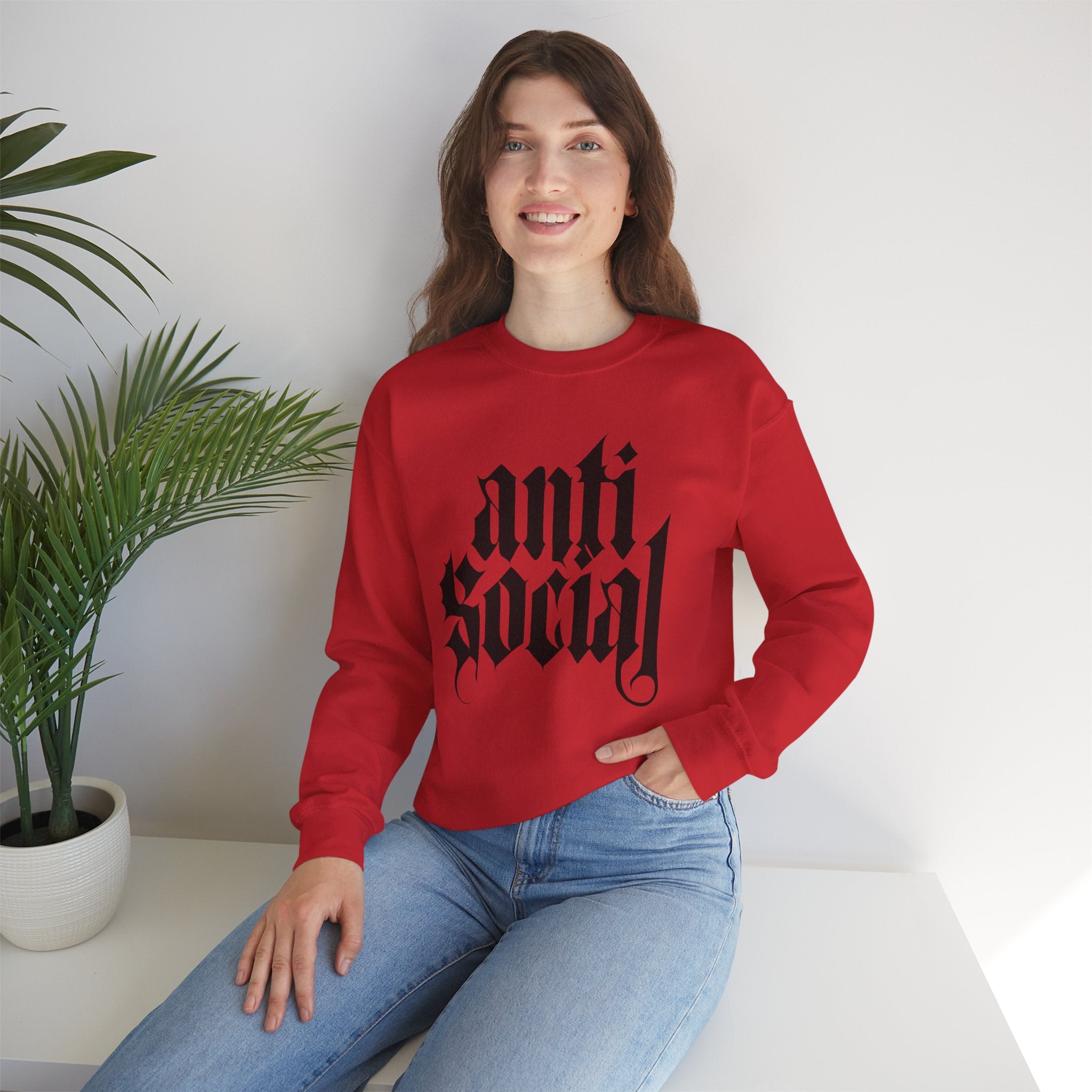 Anti-Social Crewneck Sweatshirt