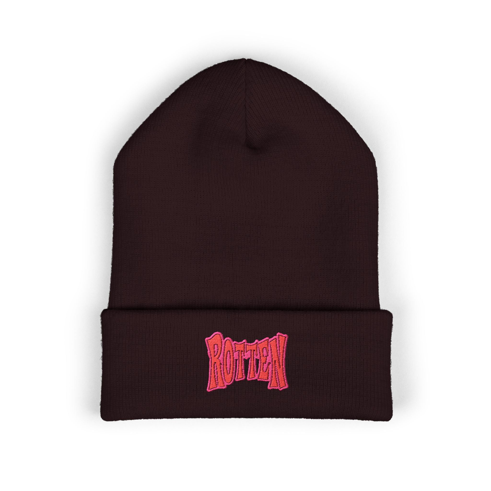Rotten Embroidered Cuffed Beanie