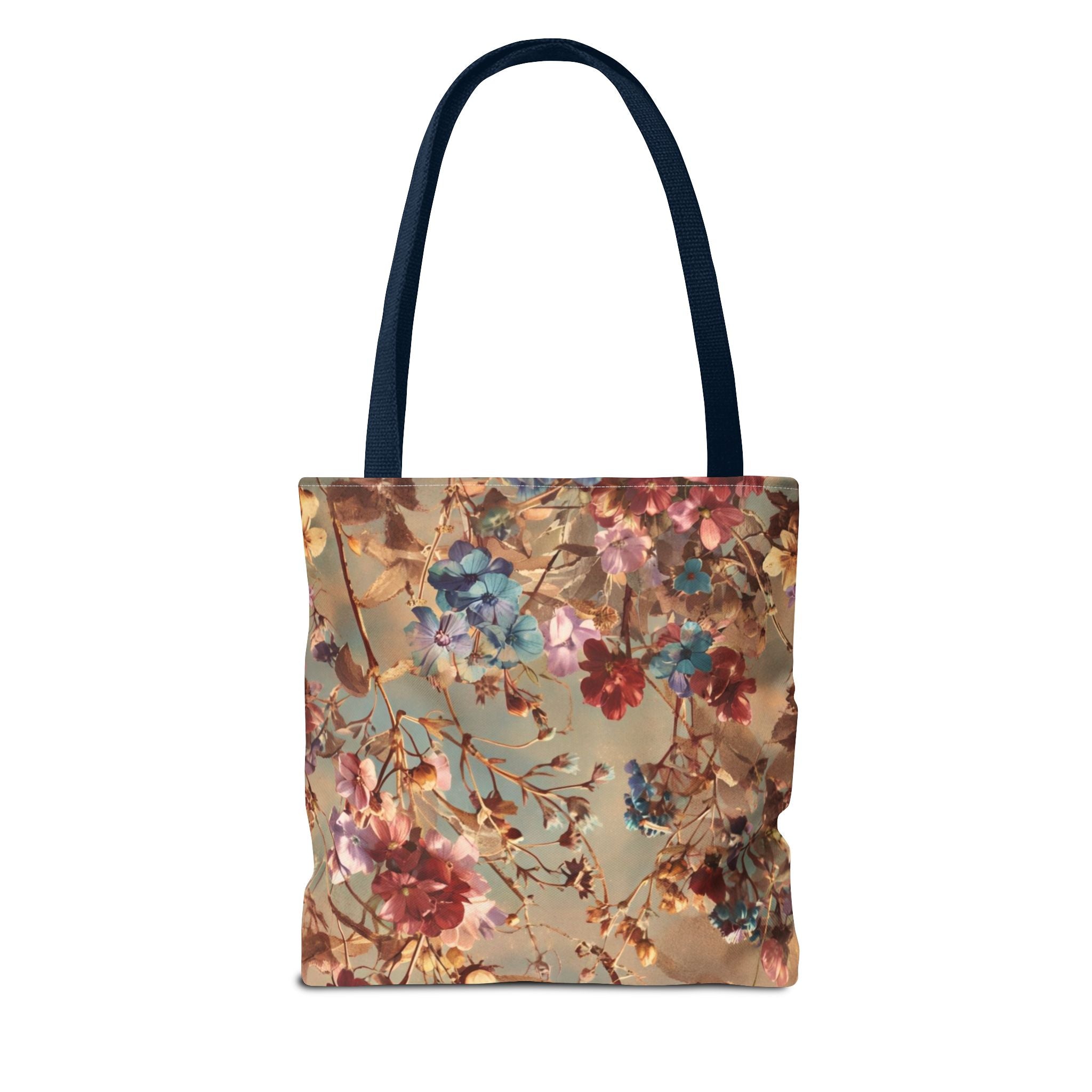 Floral Print Tote Bag