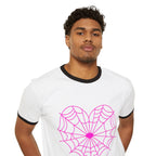 Spiderweb Heart Ringer Tee