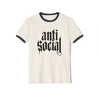 Anti-Social Ringer T-Shirt