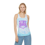 "Stay Dark" Tie-Dye Racerback Tank