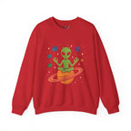 Galactic Alien Crewneck Sweatshirt