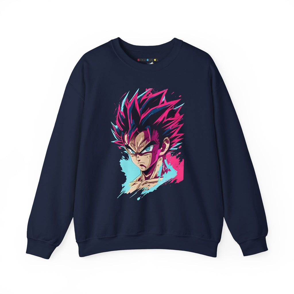 Anime-Inspired Crewneck Sweatshirt