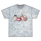 Coffee Lovers Tie-Dye Tee