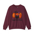 "Happy Hallo-Ween" Hotdog Witches Crewneck Sweatshirt