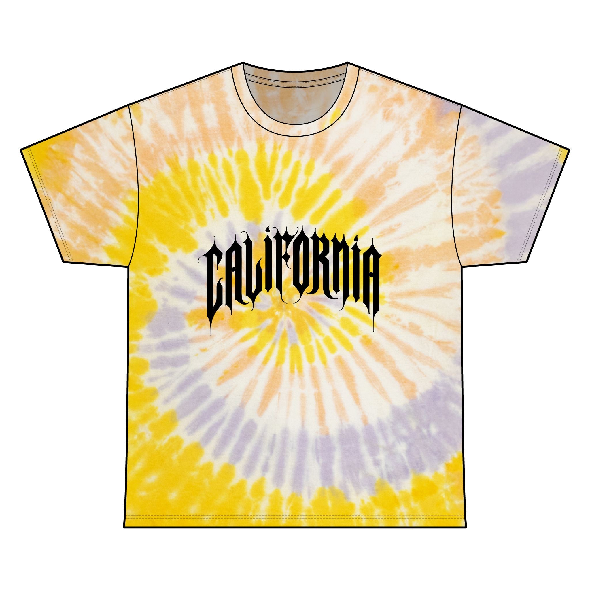 California Tie-Dye Tee