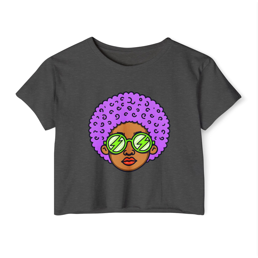 Afro Cropped Tee