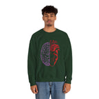 Heart & Brain Crewneck Sweatshirt