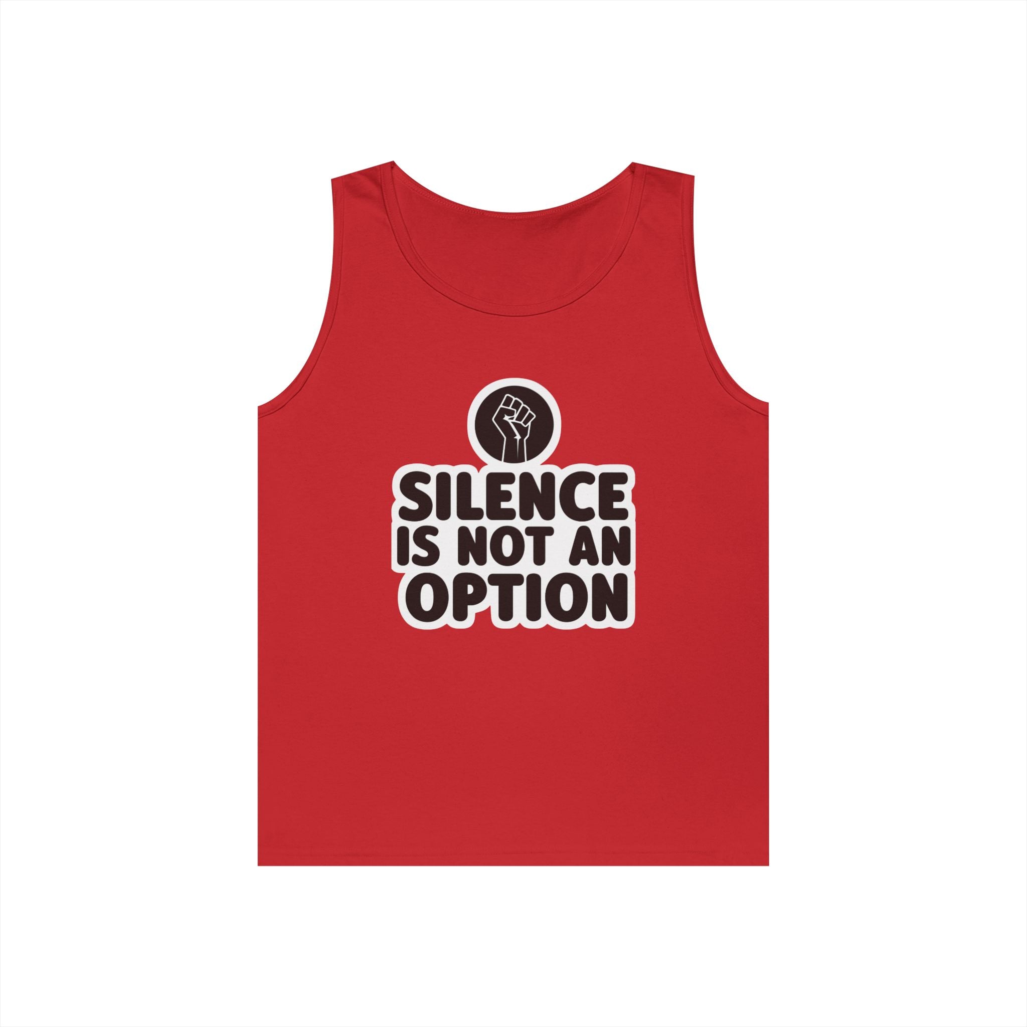 Protest Statement Tank Top - Unisex Heavy Cotton Tee, Activism Apparel, Gift for Advocates, Everyday Wear, Equality Message
