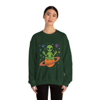 Galactic Alien Crewneck Sweatshirt