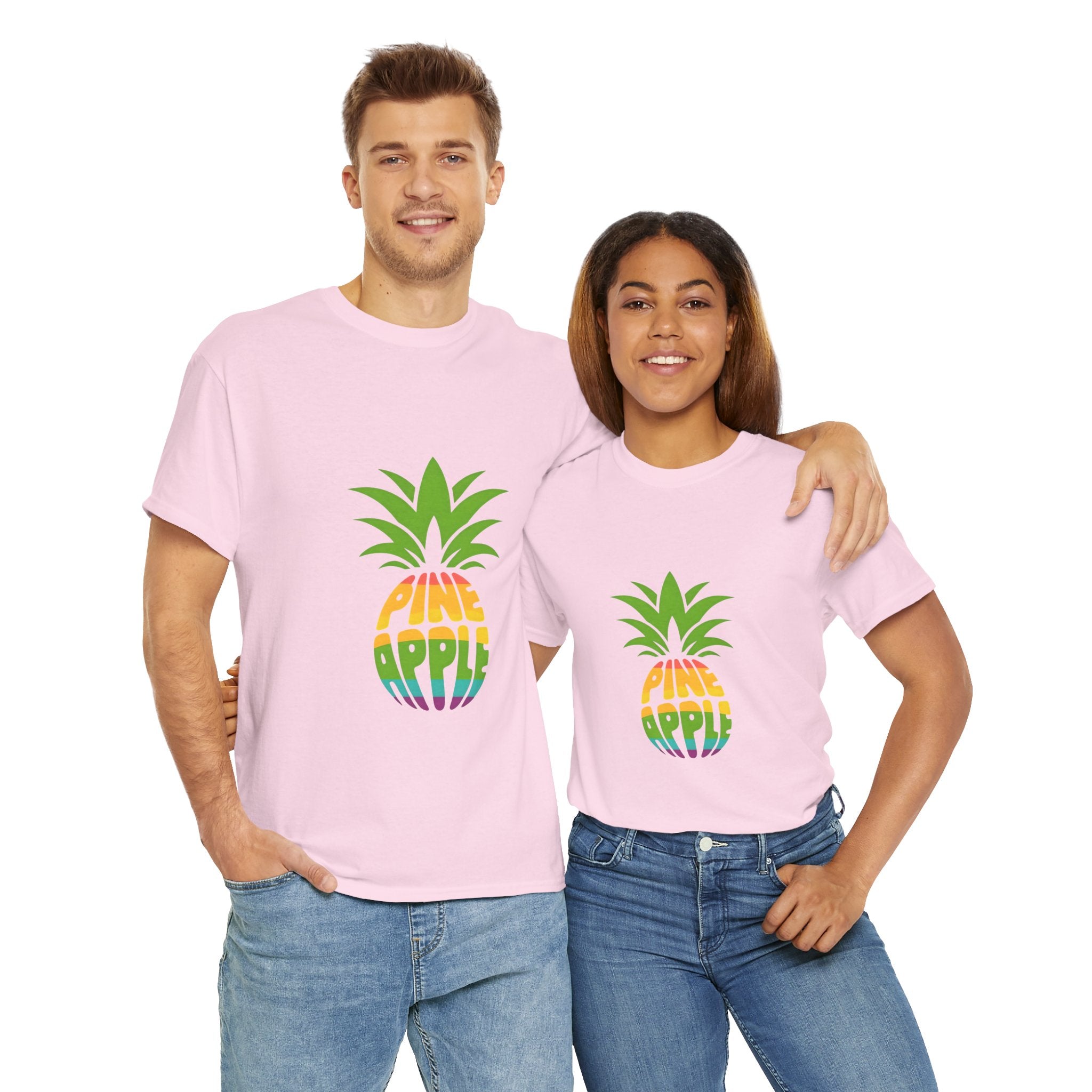 Colorful Pineapple Graphic Tee