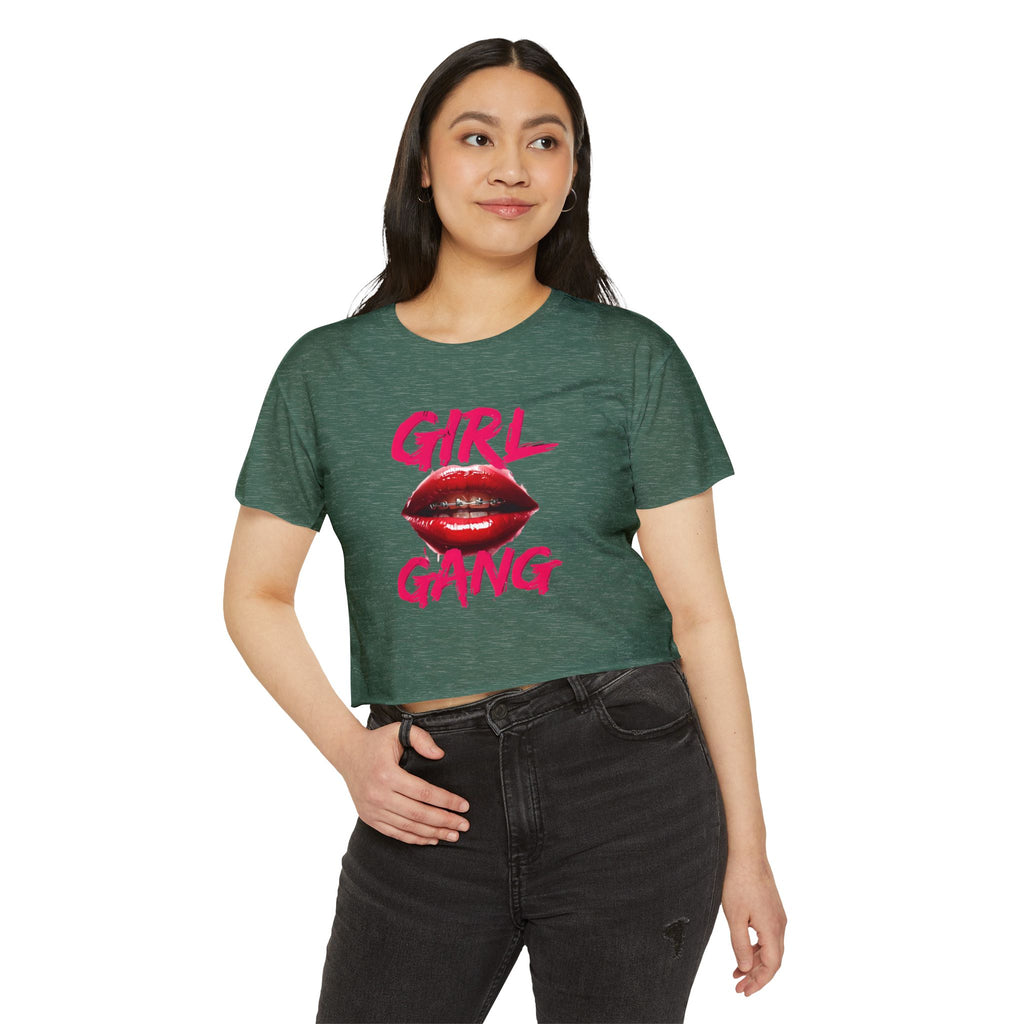 "Girl Gang" Cropped Tee