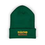 Nacho Business Embroidered Classic Cuffed Beanie
