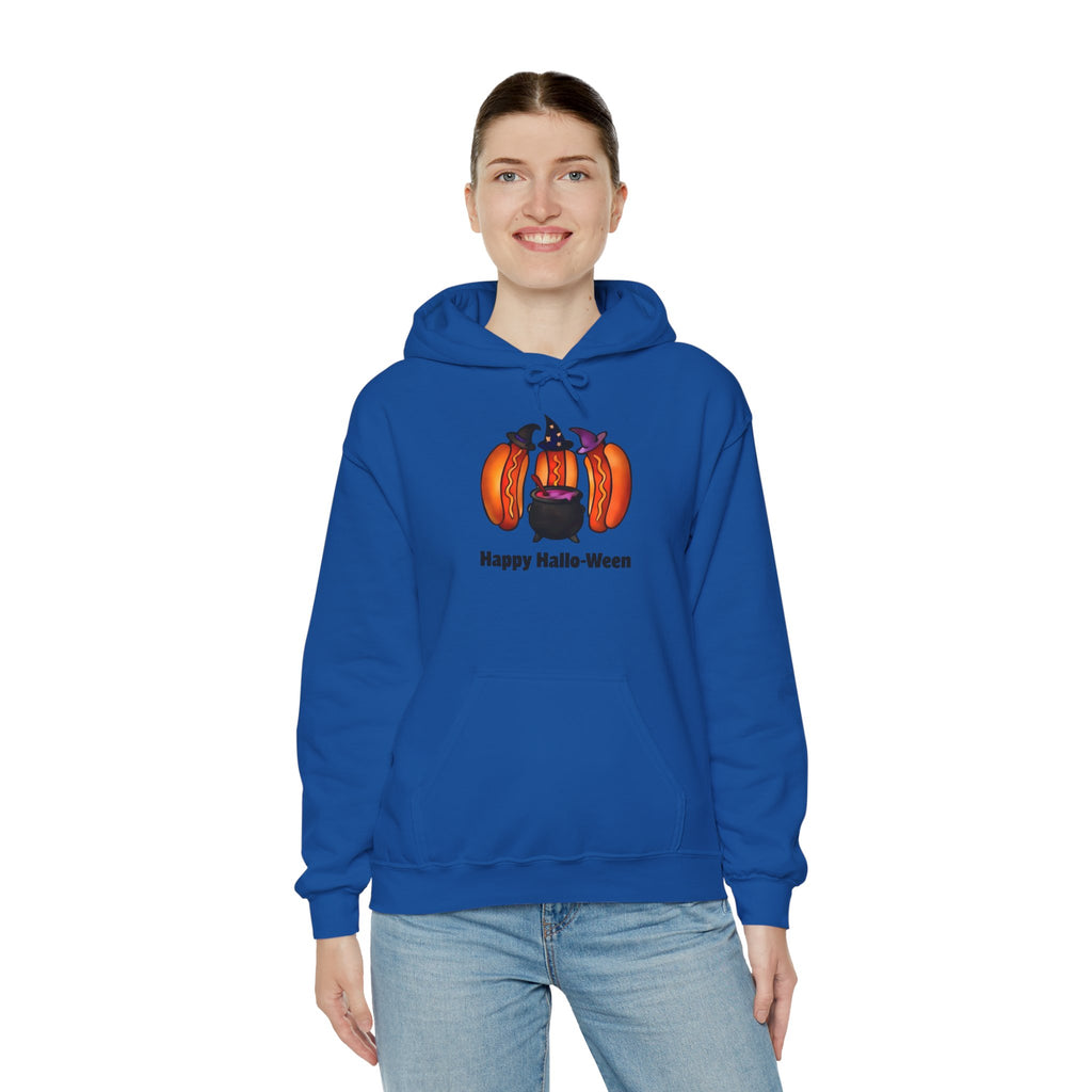 "Happy Hallo-Ween" Hotdog Witches Hoodie