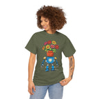 Robot Flower Power Tee