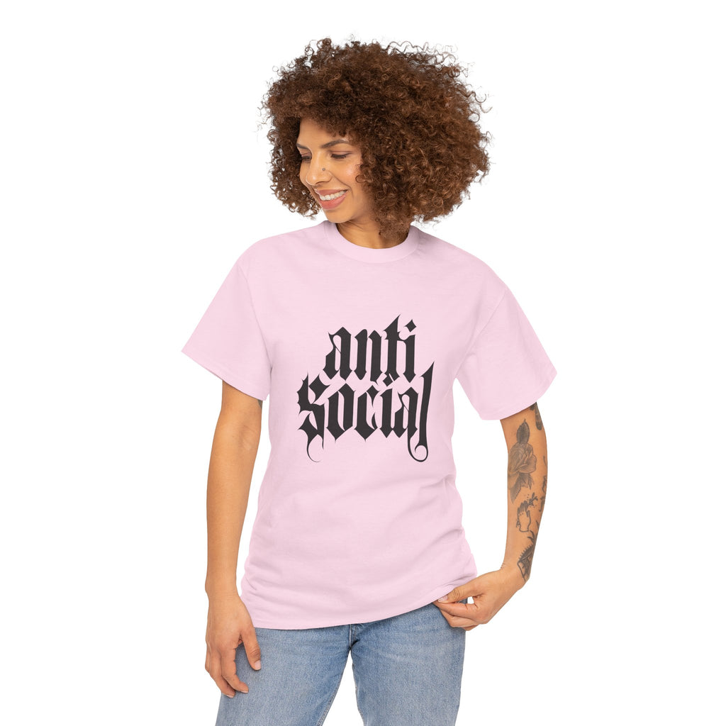 Anti-Social Heavy Cotton Tee