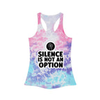"Silence Is Not An Option" Tie-Dye Tank