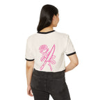 Rose & Knife Ringer Tee