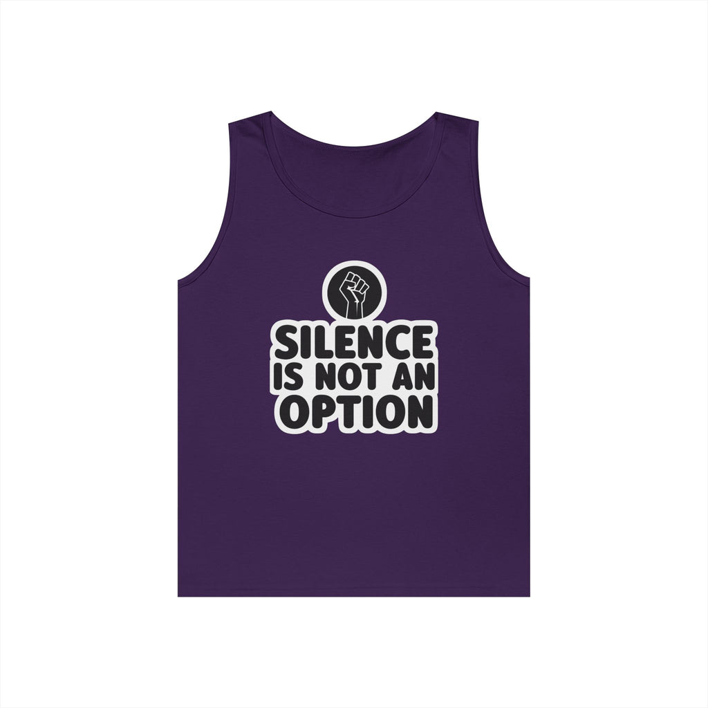 Protest Statement Tank Top - Unisex Heavy Cotton Tee, Activism Apparel, Gift for Advocates, Everyday Wear, Equality Message