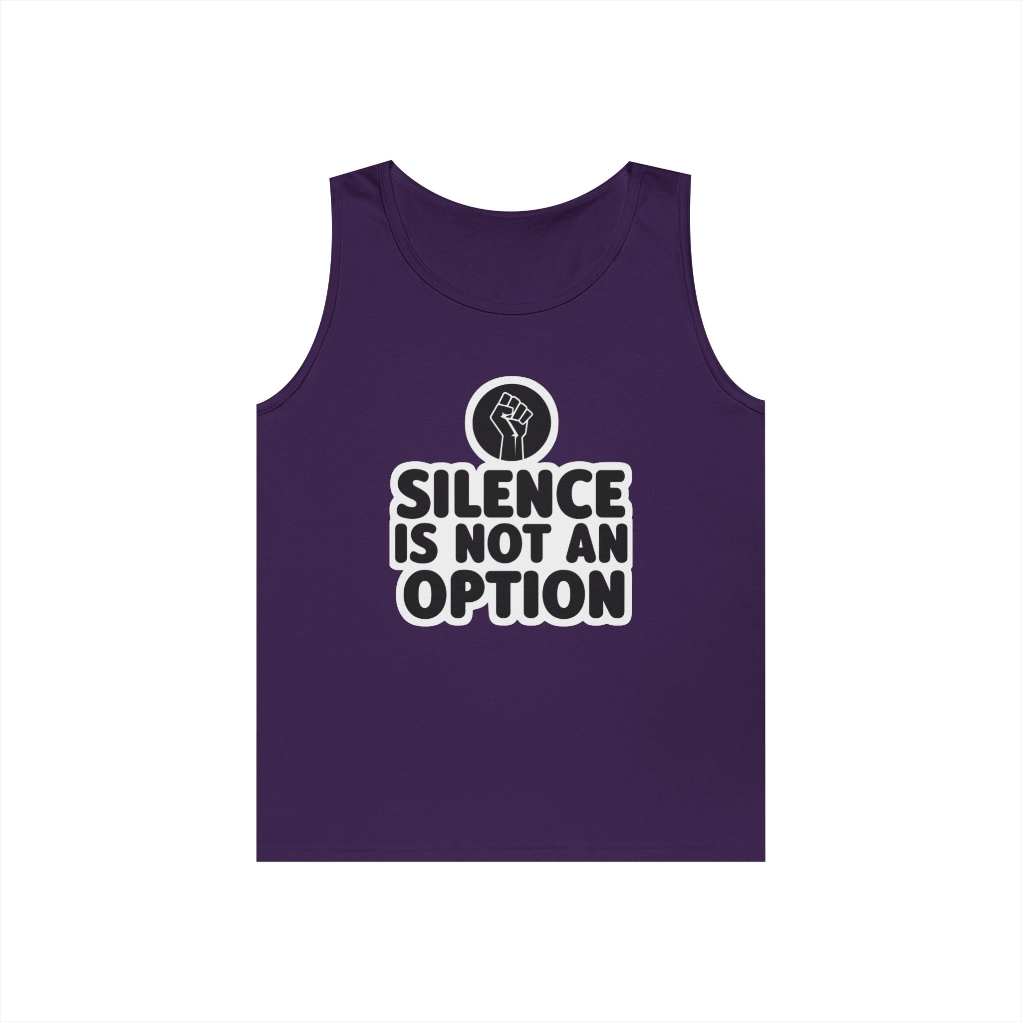 Protest Statement Tank Top - Unisex Heavy Cotton Tee, Activism Apparel, Gift for Advocates, Everyday Wear, Equality Message
